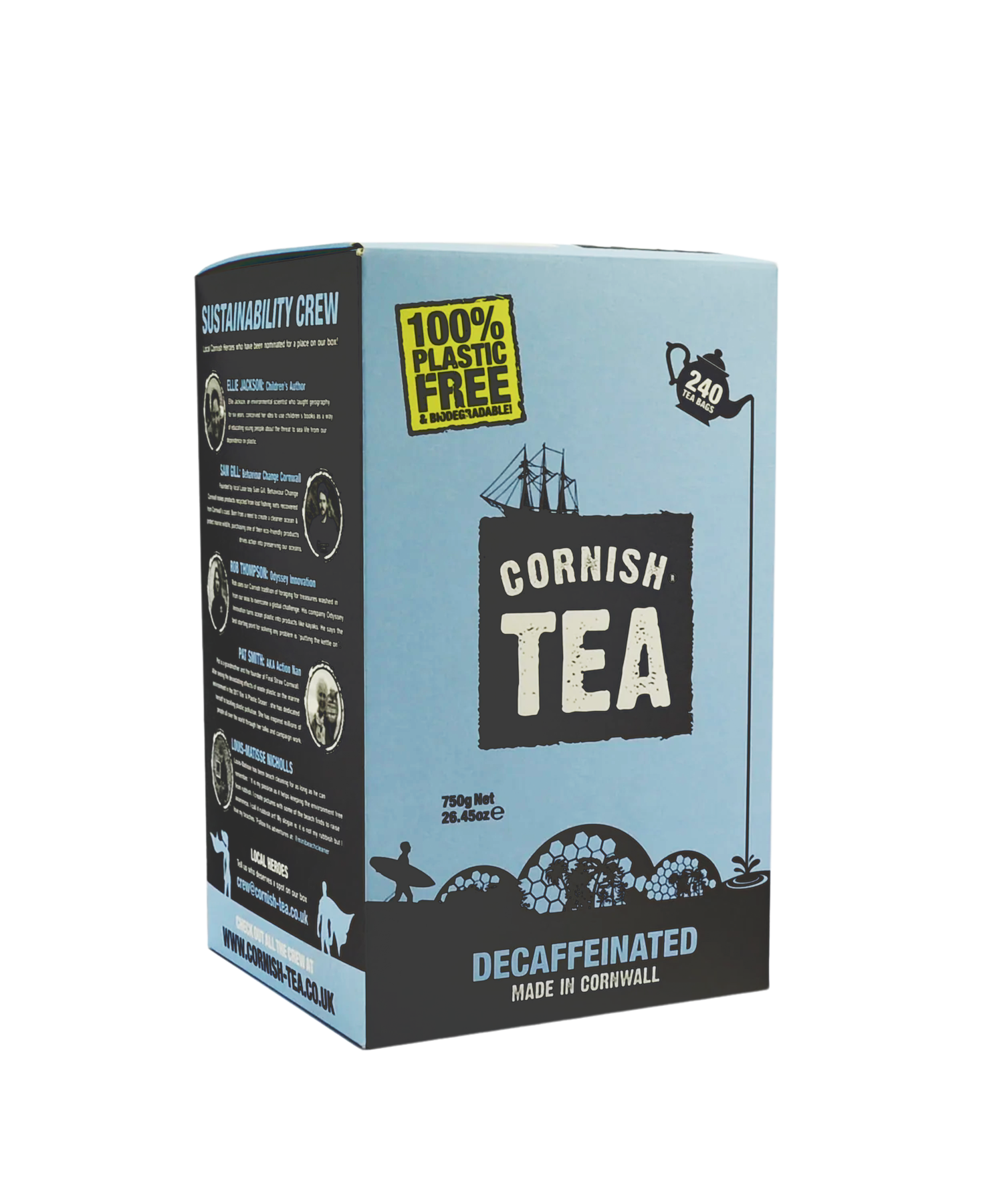 Box of Smugglers Brew Decaf 240s