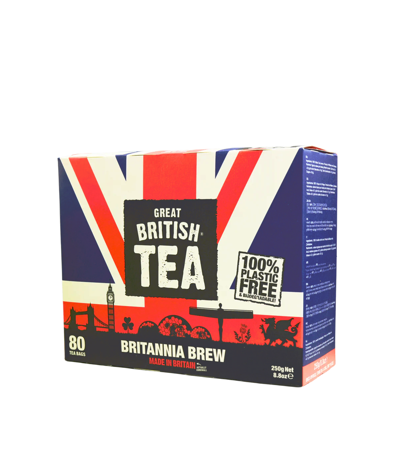 Box of Great British Tea 80s