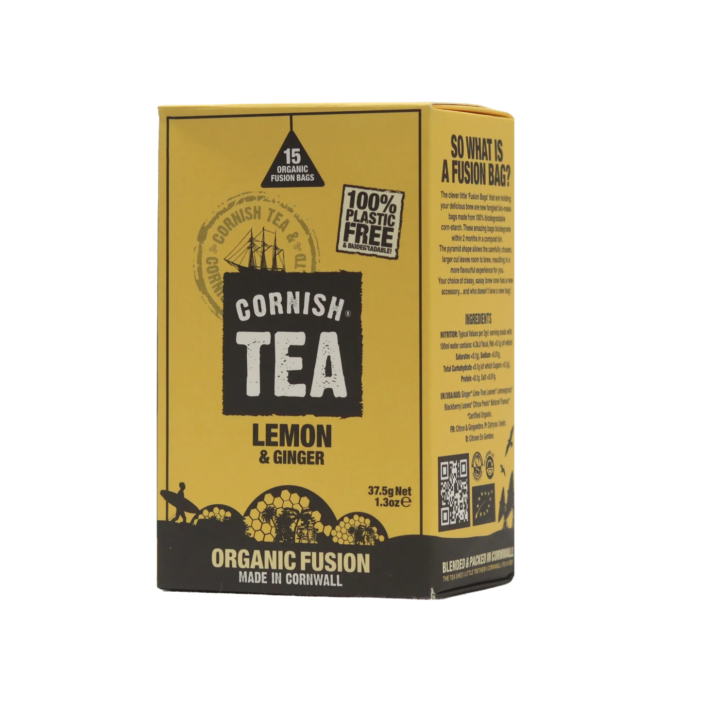 Box of Lemon & Ginger Fusion Tea