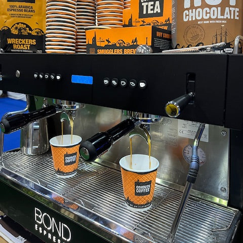 Bond Espresso Machine & Cornish Tea & Coffee