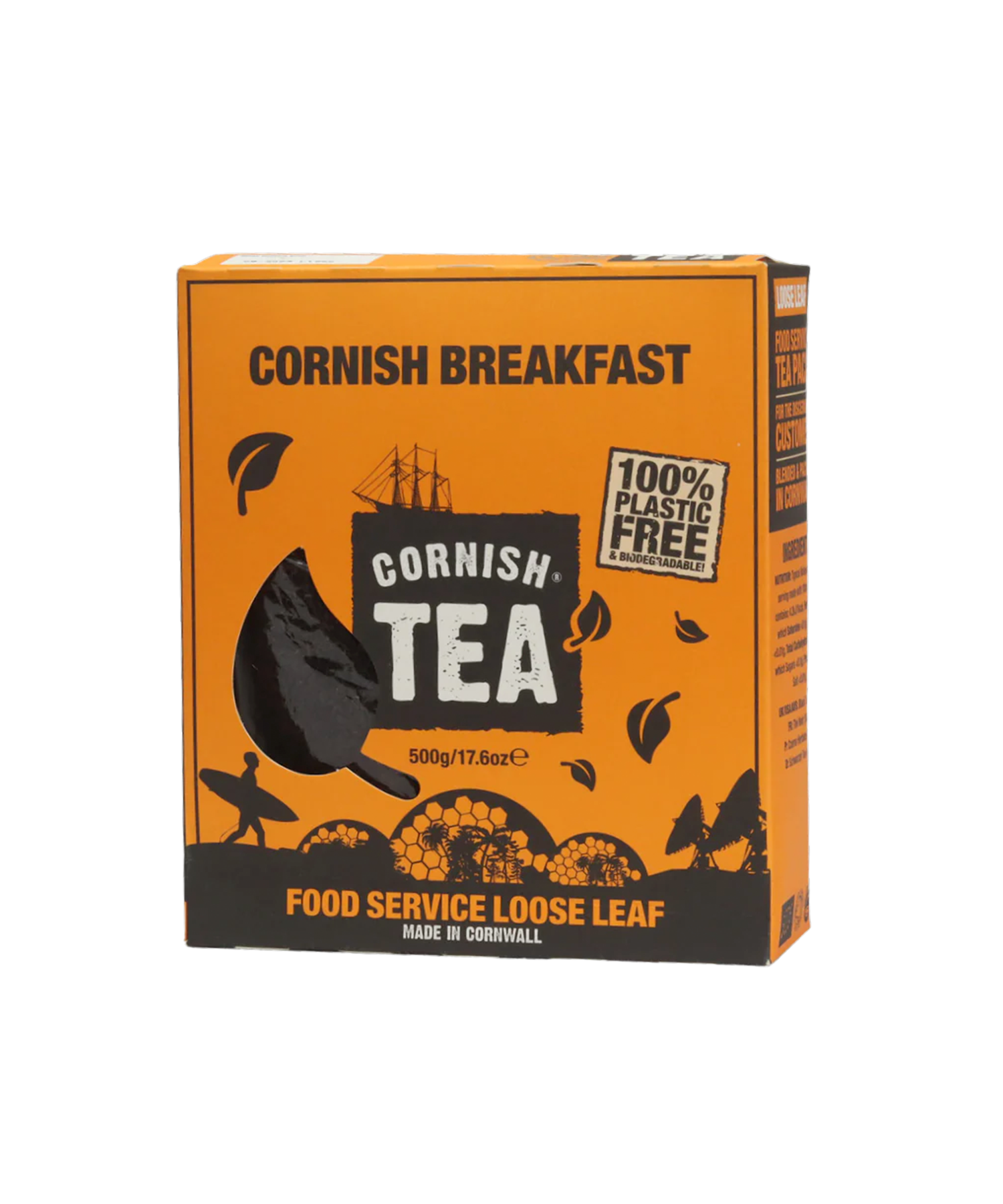Large 500g Box of Loose Leaf Cornish Breakfast Tea